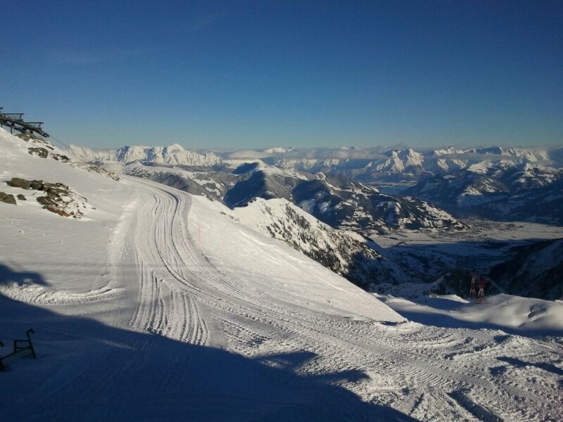 Sneeuw in Kaprun