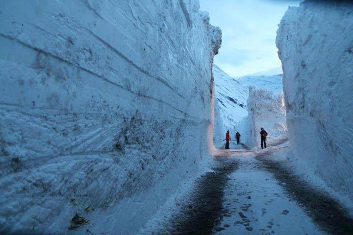 sneeuw les arc