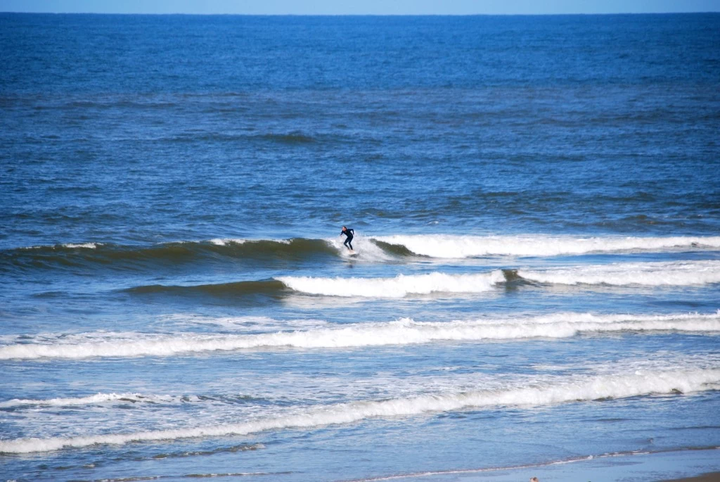 Nauwelijks surfers