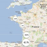 Waar surfen Nederlanders in Frankrijk