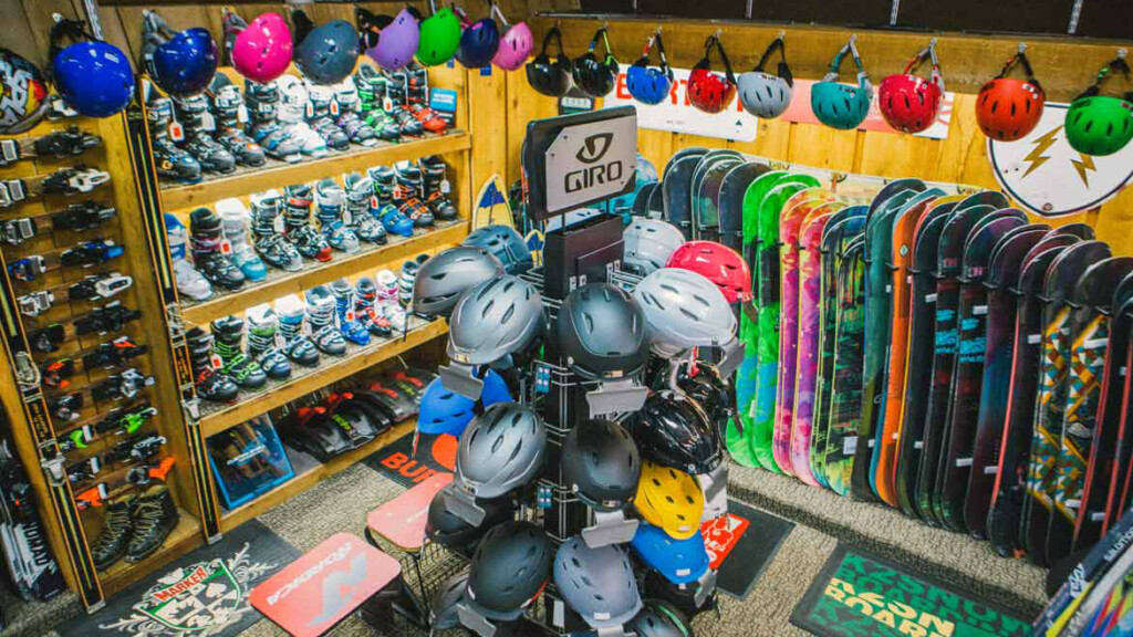 snowboard shop