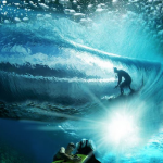 onderwater surf fotografie