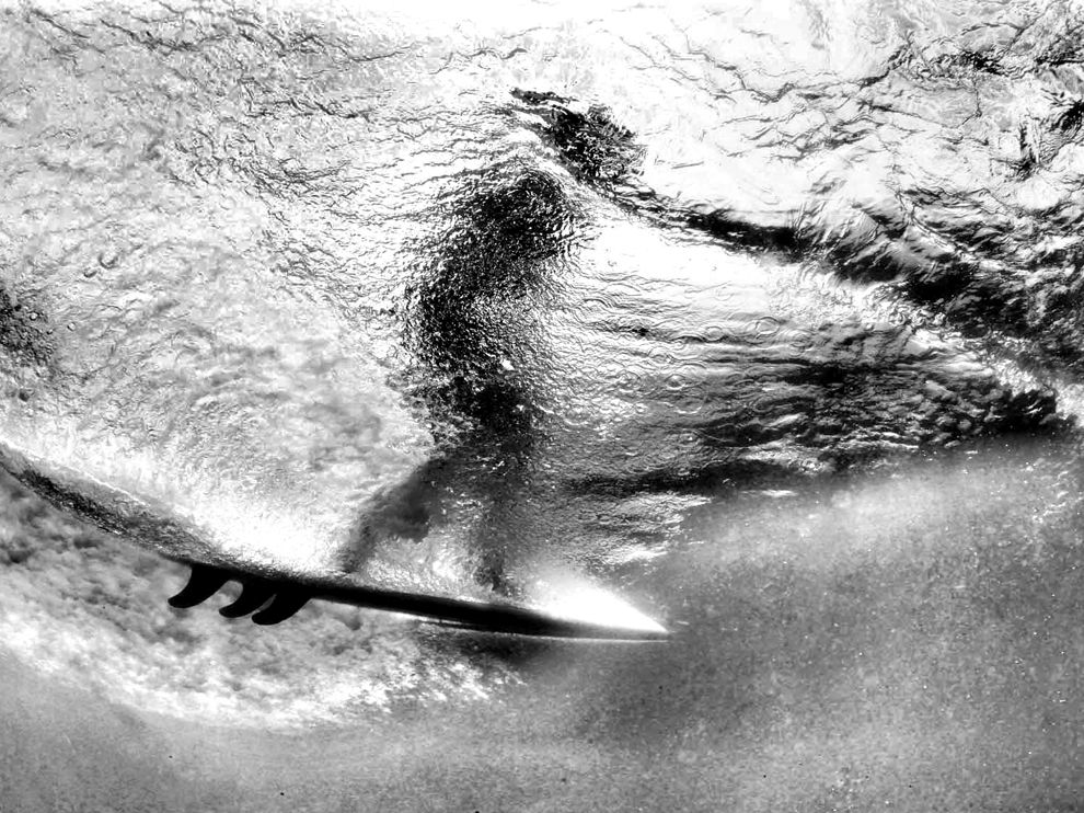 underwater surf