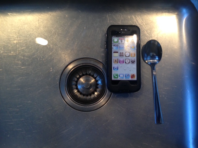 Seido Waterpoof case iPhone 5 test 2