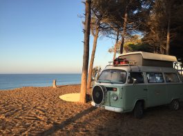 wild kamperen algarve met camper