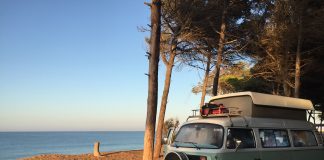 wild kamperen algarve met camper