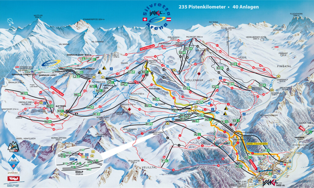 pistekaart ischgl
