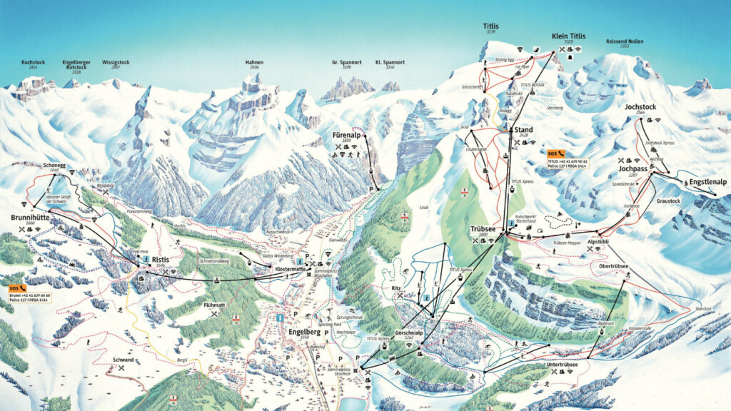 skikaart Engelberg