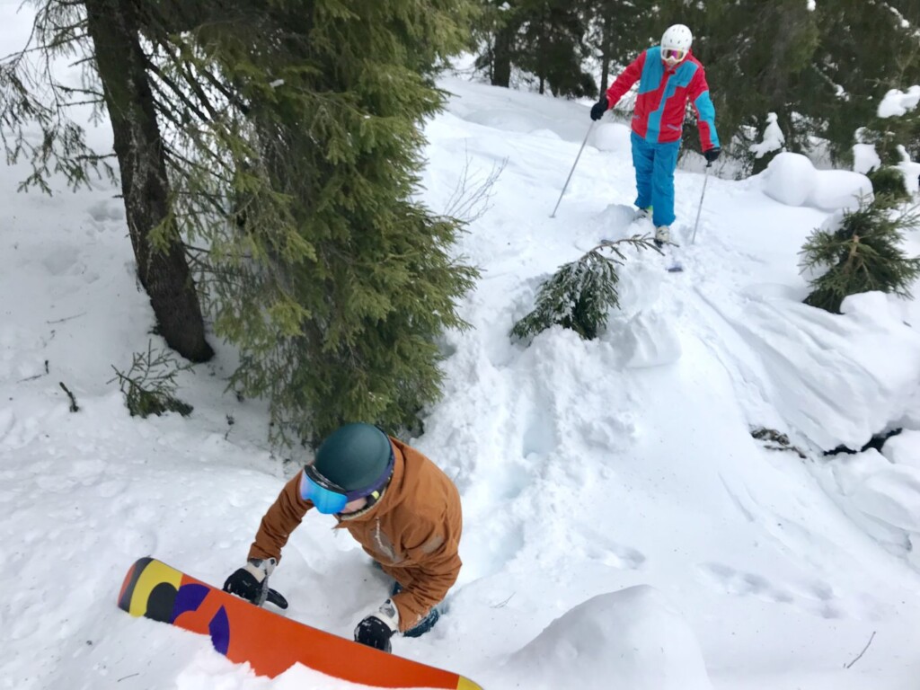 Powder in Voss