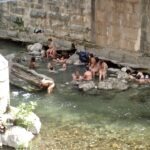 Warm waterbron in de Picos de Europa