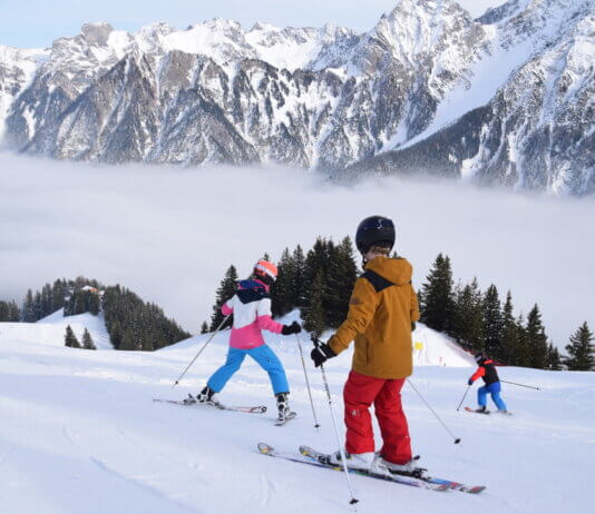 skivakantie met gezin