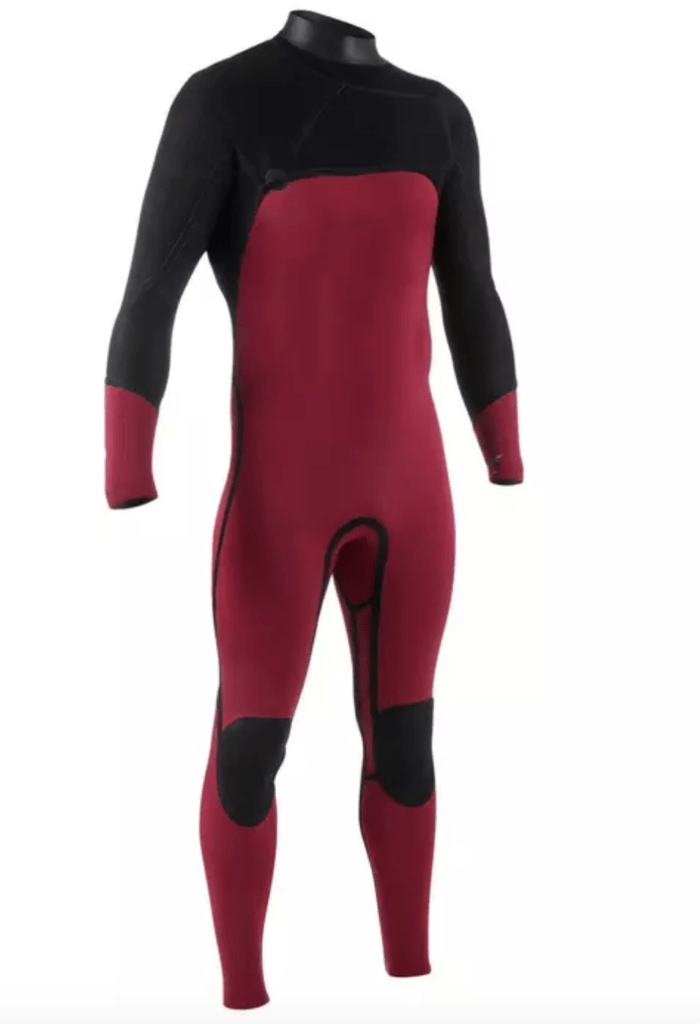 Review Olaian 4'3 wetsuit. Wat kost het pak? En wat krijg je?