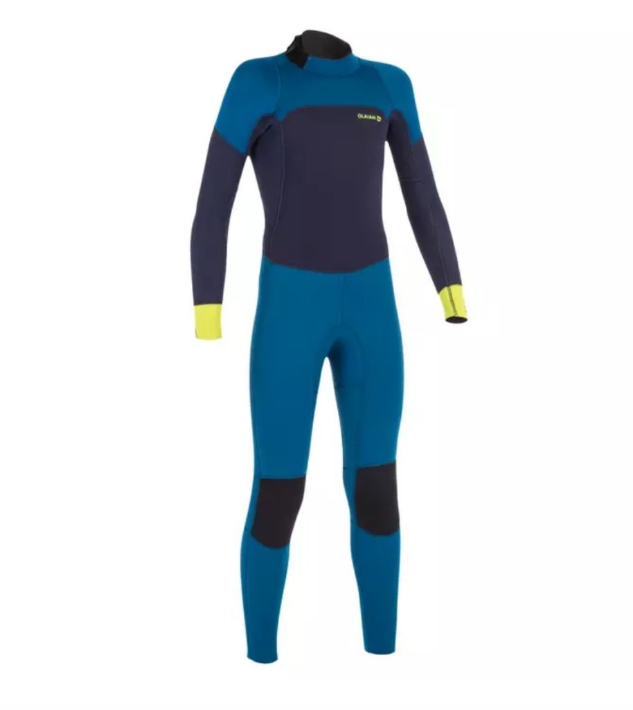 Kinder wetsuit review Decathlon 4/3 mm