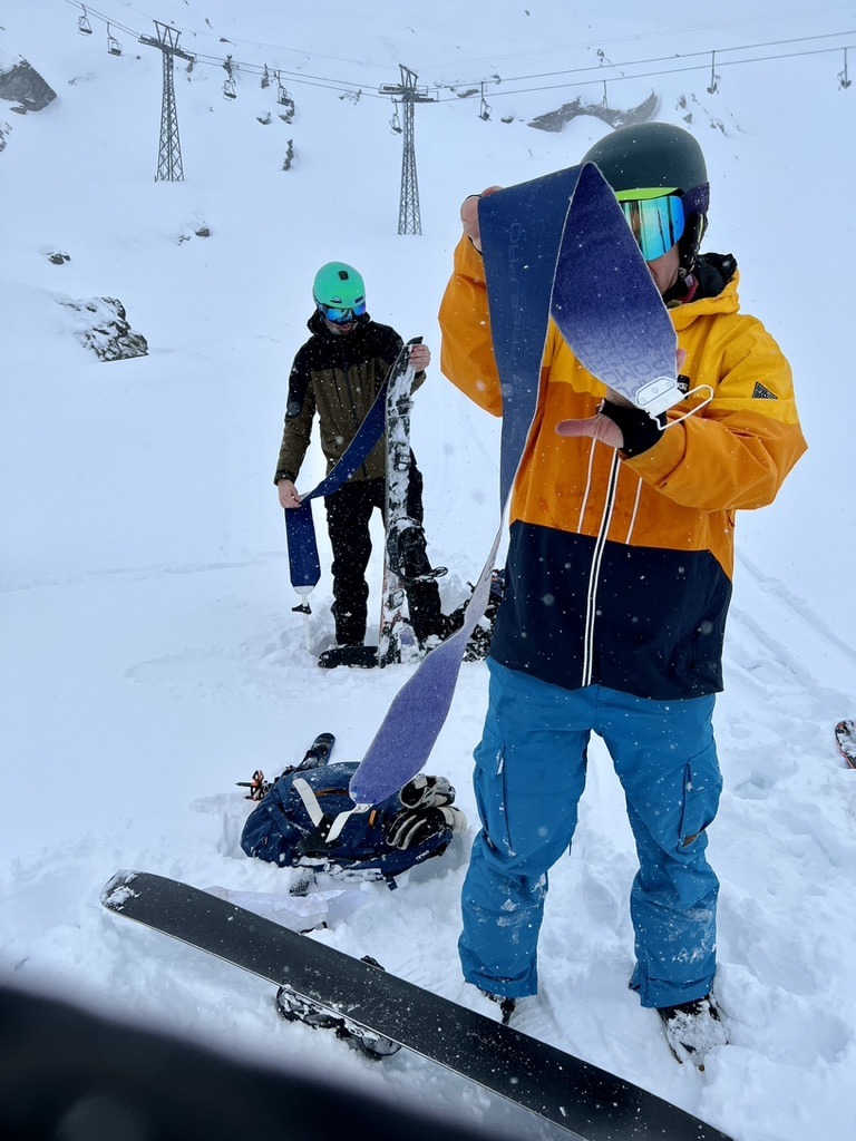 splitboard stijgvellen