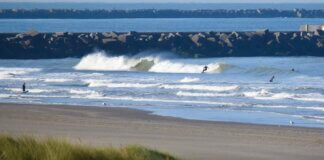 Wijk aan Zee surfen offshore