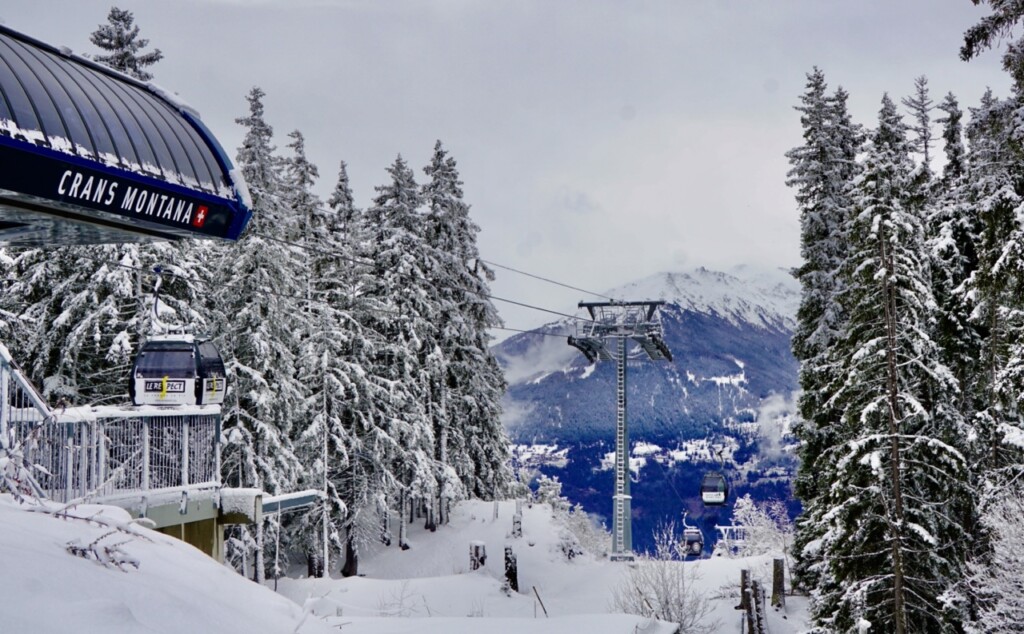 Wit goud in Crans Montana