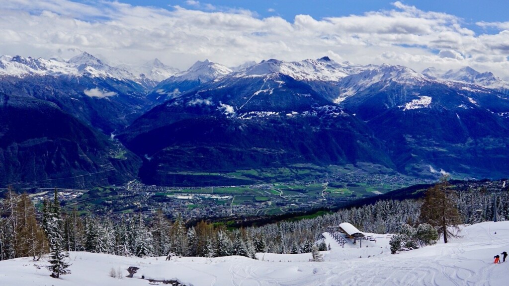 Crans Montana uitzicht