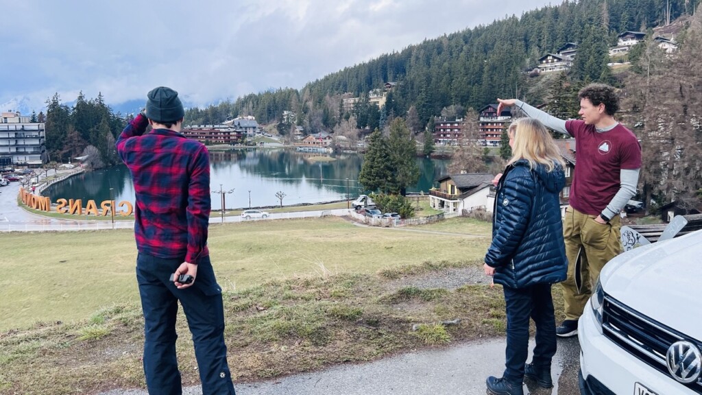 Uitzicht Parc Hotel Crans Montana