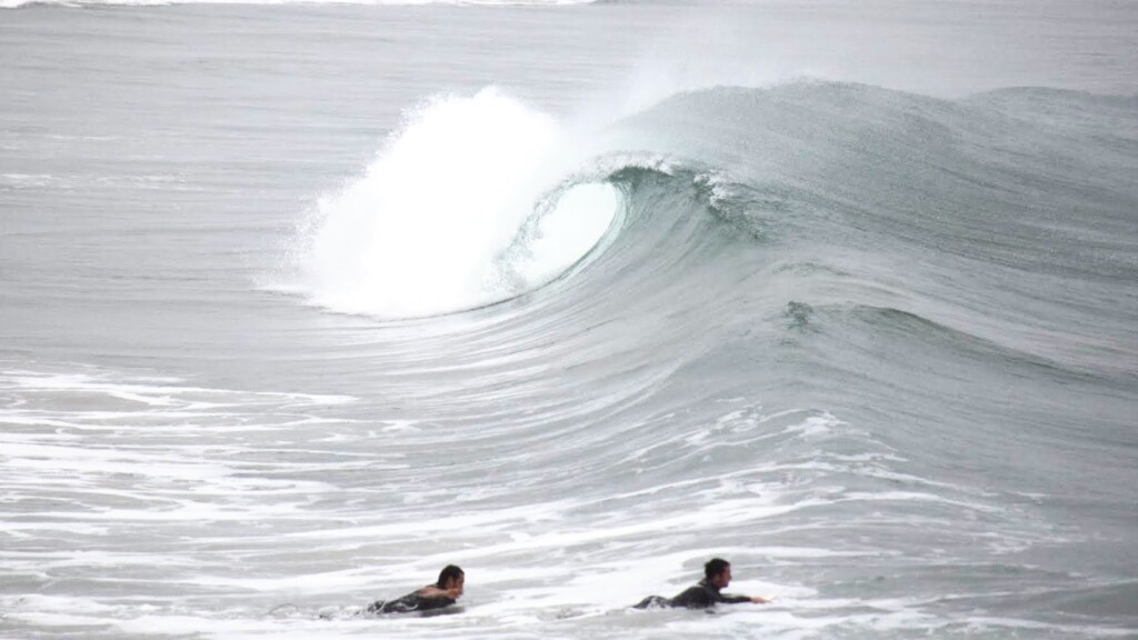 Golven bij Capbreton