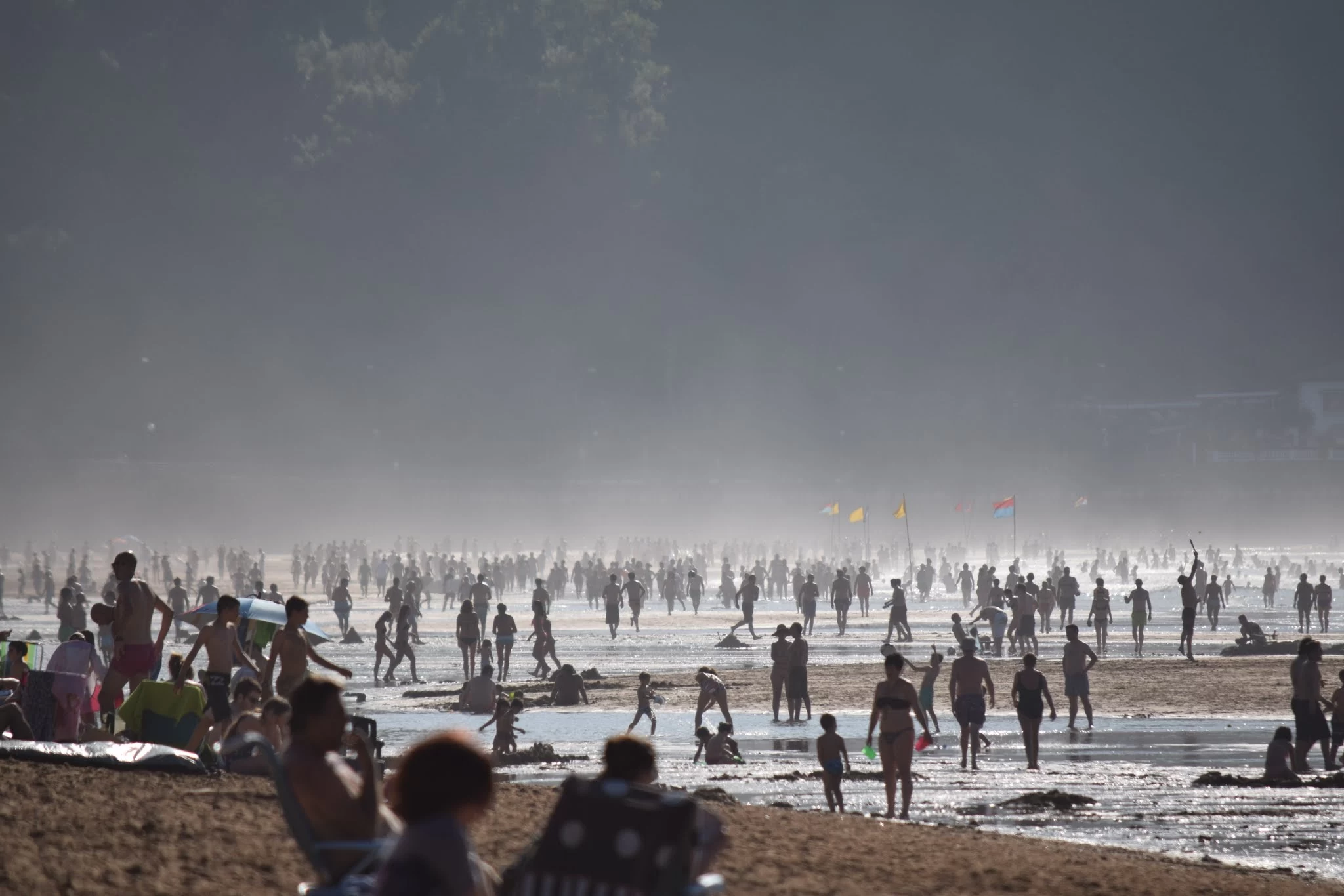 Druk in Zarautz