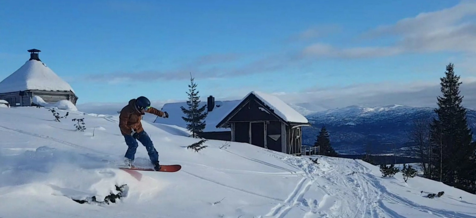 snowboarding in Norway