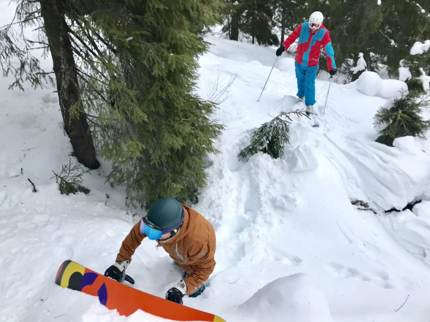 Powder in Voss