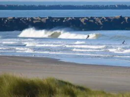 Wijk aan Zee surfen offshore